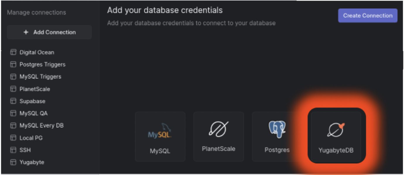 Connect YugabyteDB Connect YugabyteDB