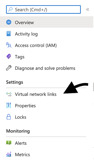 Resource menu Resource menu